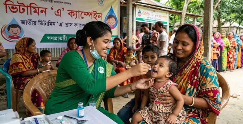 দেশজুড়ে ভিটামিন ‘এ’ ক্যাপসুল ক্যাম্পেইন শুরু ২৮ জুন
