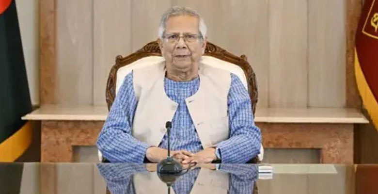 জাতির প্রতি কৃতজ্ঞতা জানিয়ে প্রধান উপদেষ্টার বিবৃতি