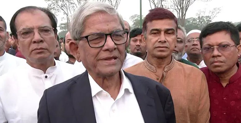এবার নতুন একটি বাংলাদেশ গড়ার শপথ নিয়েছি আমরা: মির্জা ফখরুল