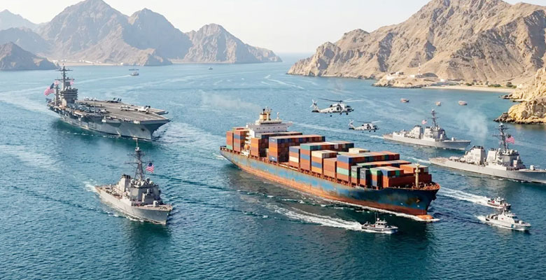 হরমুজ প্রণালী জাহাজ চলাচলের জন্য উন্মুক্ত ঘোষণা