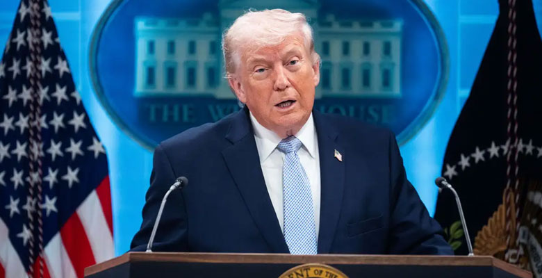 লেবানন ও ইসরায়েলের মধ্যে ১০ দিনের যুদ্ধবিরতি ঘোষণা ট্রাম্পের