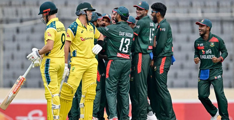 অস্ট্রেলিয়ার বিপক্ষে বাংলাদেশের ঐতিহাসিক জয়