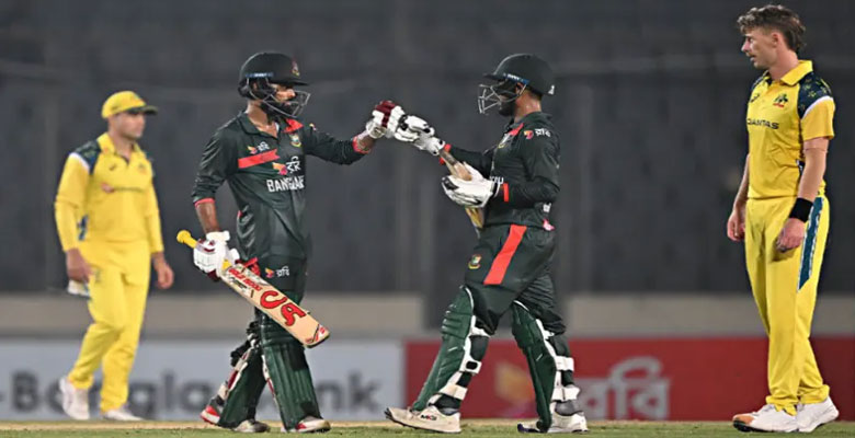 অস্ট্রেলিয়ার বিপক্ষে ঐতিহাসিক সিরিজ জয় বাংলাদেশের